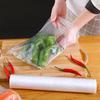 Thick, Food-Grade Plastic Bags for Refrigerator: Large & Small Sizes for Fruits & Vegetables