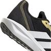 Adidas Faito Kids Sneakers Unisex Boys Girls 22-25.5cm Core Black Footwear White Gold Metallic