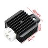 Motorcycle Regulator Rectifier 4 Pin Full Wave Motorcycle Regulator Rectifier for GY6/50/80/125/150CC Scooter ATV Bike Accessories