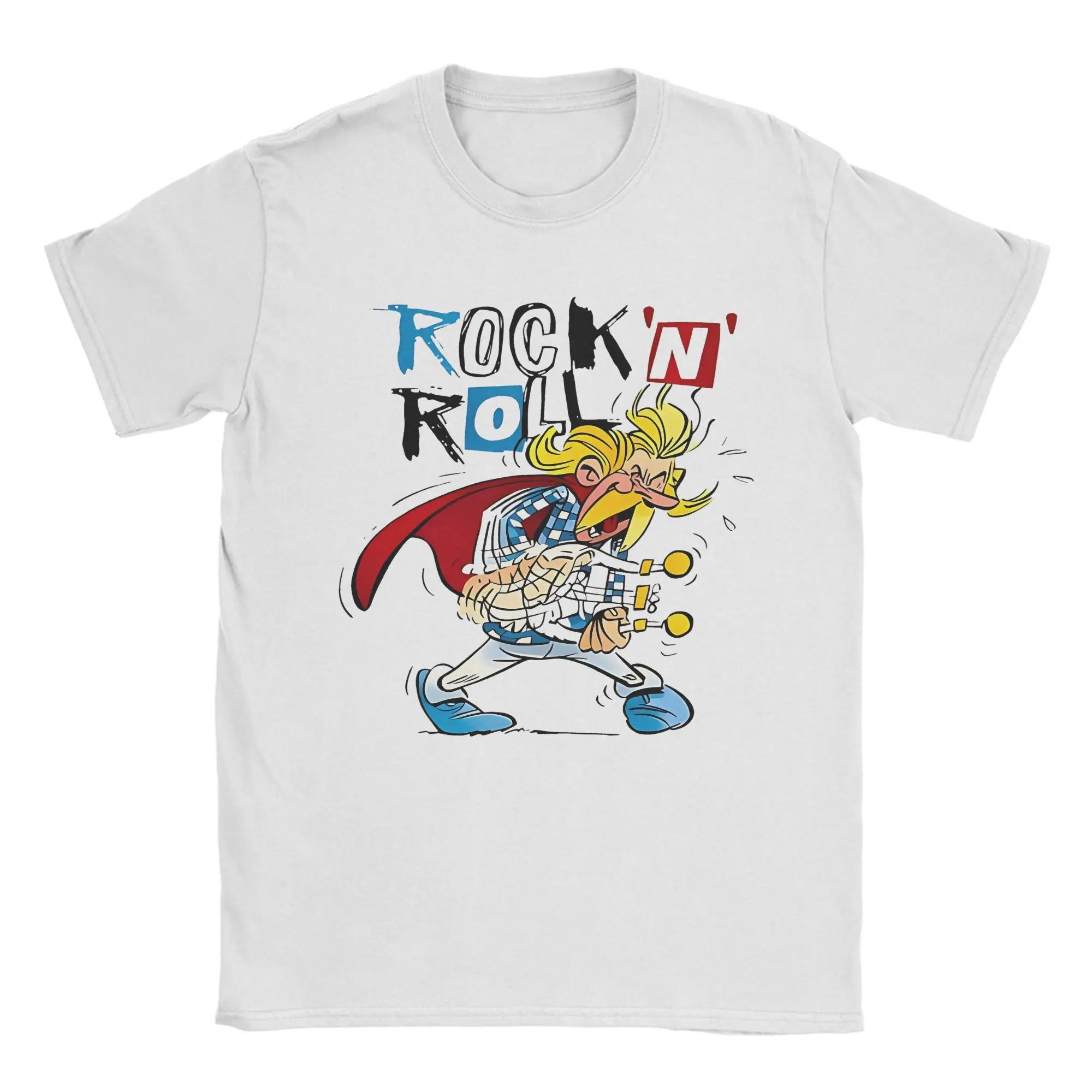 Rock N Roll Graphic Tee Unisex Soft Cotton Short Sleeve O Neck TShirt S
