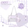 Mürrische Xiaomei Originaltasche Nischen-Schmerztasche Vielseitig Lässig Handtasche Umhängetasche Transparent Koharu Stadt Sternenjagd