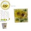 Cheerful Sunflowers Theme Party Decoration Set For Memorable Baby Showers And Kids Birthdays