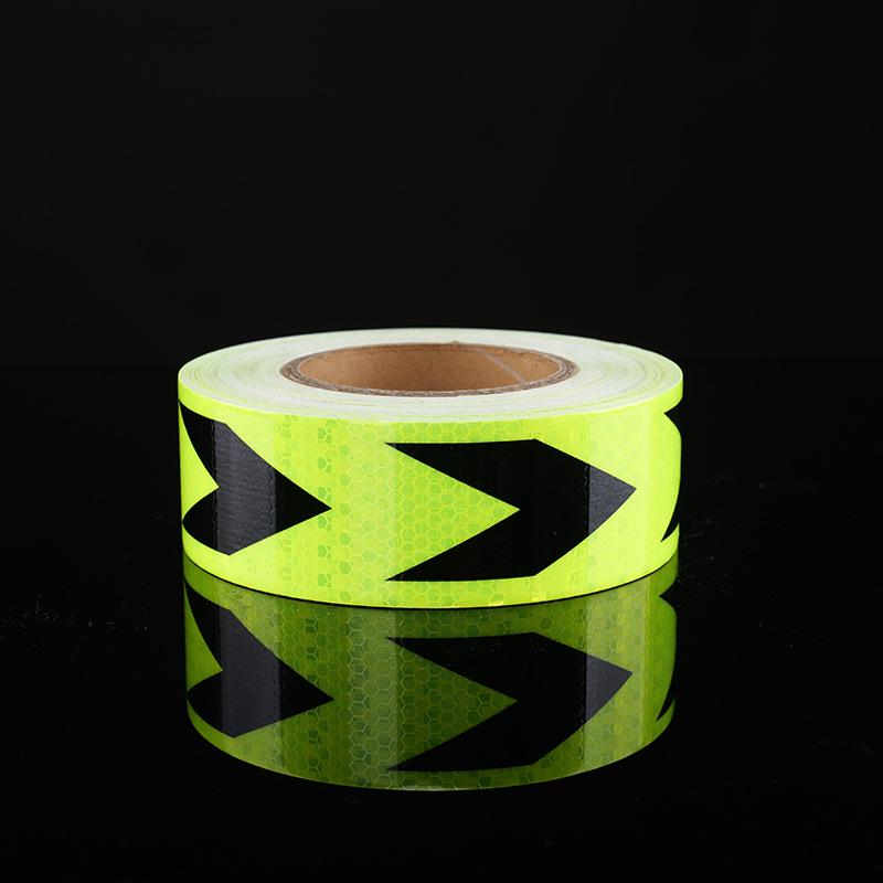 Truck Safety Night Reflective Arrow Sticker - Crystal Lattice Film