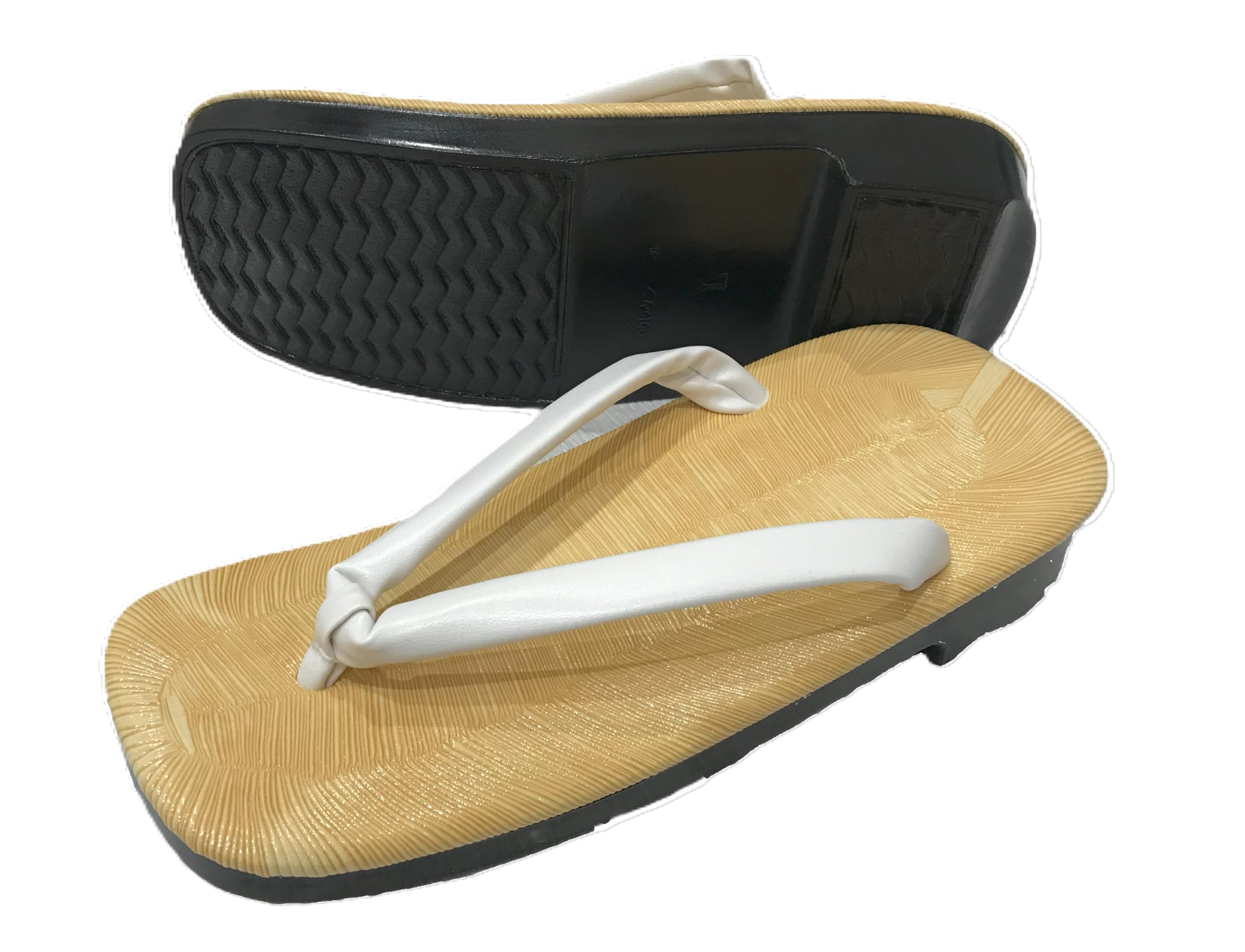 [Sanyo] White thong setta urethane sole (M/L/LL/3L) Ukon (LL: approx. 27-27.5cm)