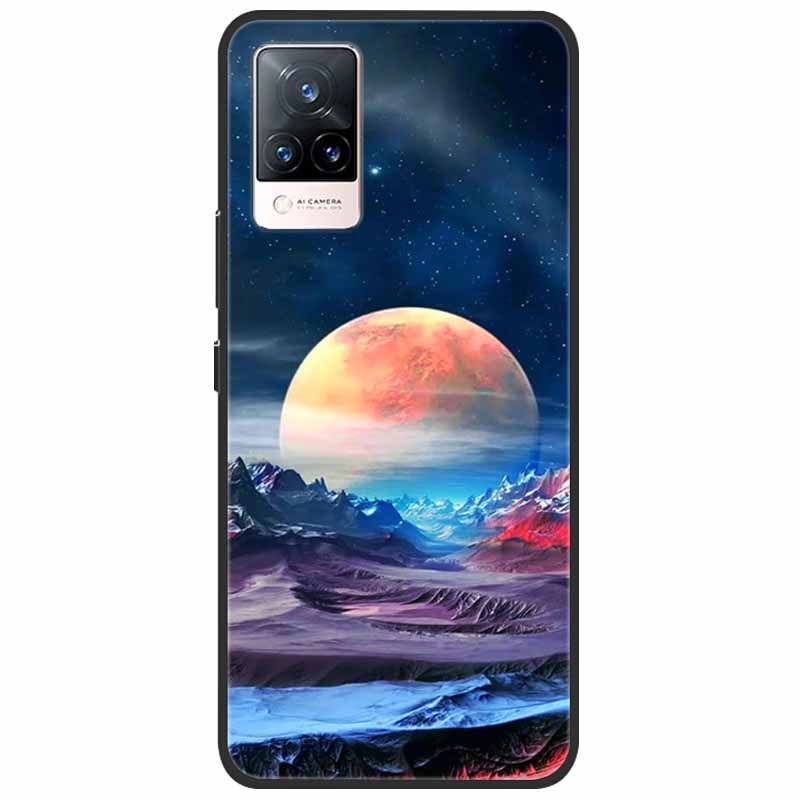 Miękkie Silikonowe Etui Na Telefon Dla vivo V21 5G 4G V21E V2027 Y11S Y12S V20 V2025 V 21E TPU Coque Pokrowiec Dla Vivo V 21e 21 Ochronne