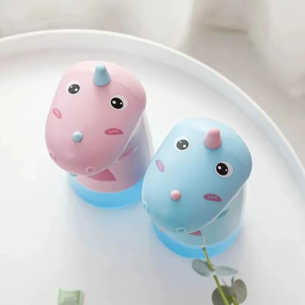 250ML Soap Dispenser Cute Blue/Pink Foam Container Automatic Battery Touchless Hand Sanitizer Bottle Kid Bathroom Accessory