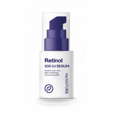 WITH NATURE Serum Przeciwstarzeniowe z Retinolem 500 IU, 1 szt., 30ml