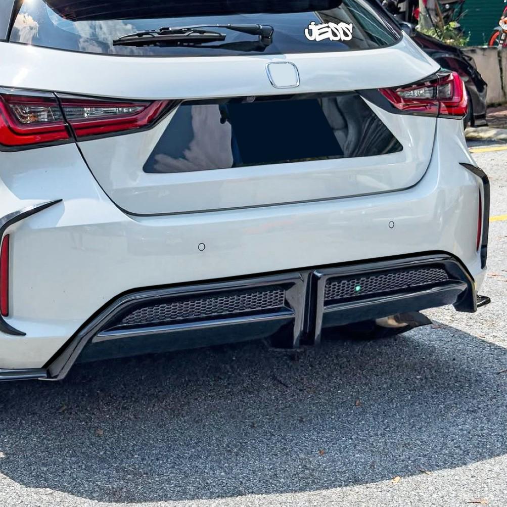 Adhesive Kit: Rear Lip, Bumper, Front Splitter, Spoiler & Side Skirts for 2020-2022 Honda City Hatchback RS