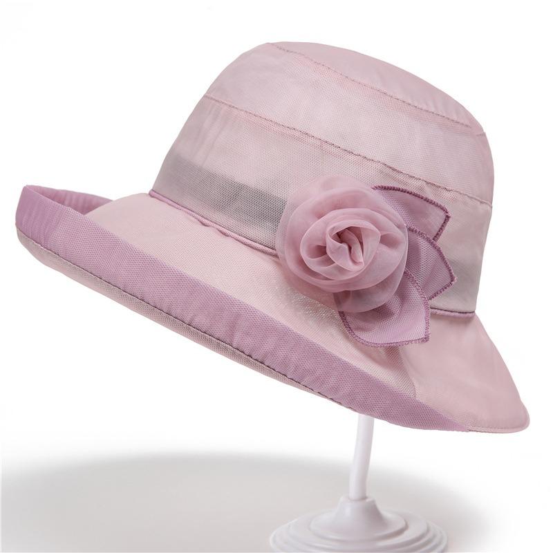 

Ladies top hat, summer sun protection, sun hat, cool hat, thin basin hat. M（56-58cm）