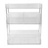 Tebeutel-Organizer Transparenter PET-Schubladendesign Multifunktionaler Tebeutel-Organizer Aufbewahrungshalter 3-stufiges Design