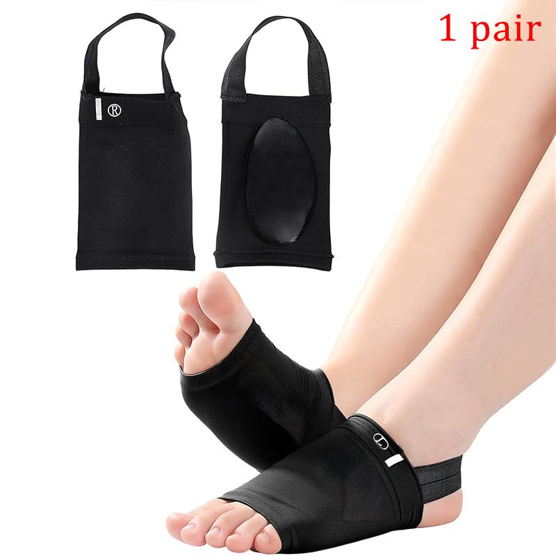 1pair Flat Foot Arch Support Orthotic Insoles Gel Pads - Compression Foot Stands for Men and Women, Relieving Pain in Flat Feet