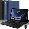 iPad Air 11/13 Protective Leather Case with Bluetooth Keyboard & Touch Pen