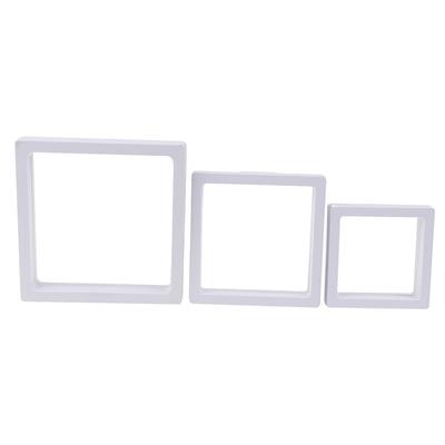 Pe Film Brooch Coin Gems Jewelry Storage Box Dustproof Exhibition Ring Case