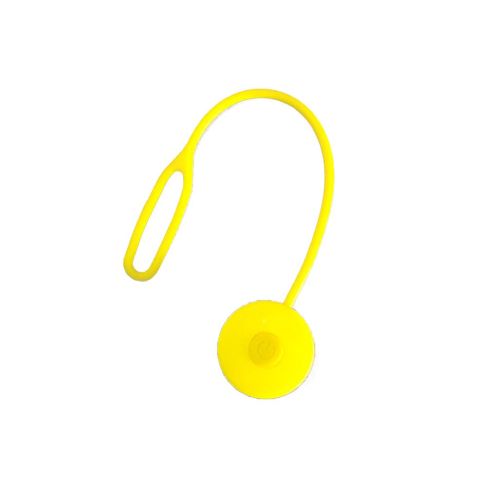 

Уличный силиконовый рюкзак сигнальный фонарь мини велосипедный фонарь для ночной езды легкий велосипедный фонарь безопасности задний светодиодный фонарь для езды на велосипеде жёлтый