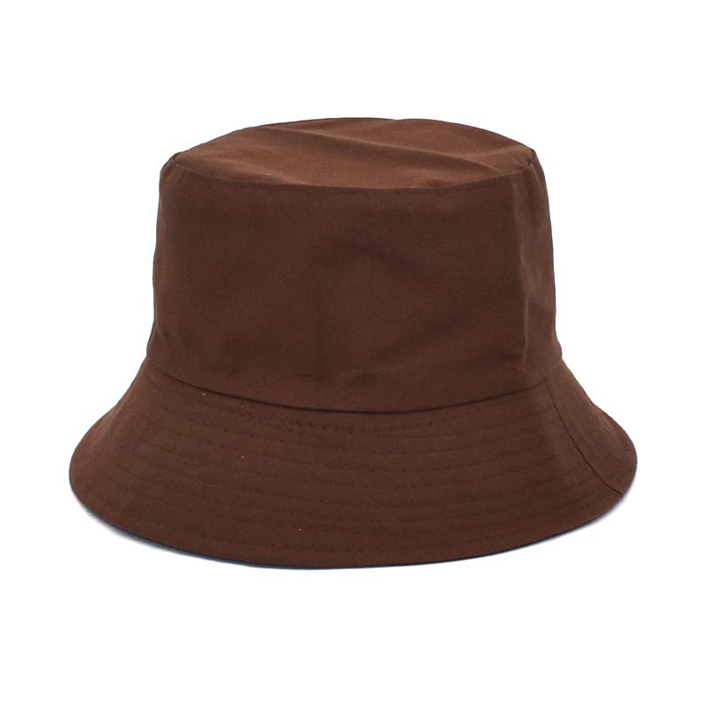 Unisex Pure Cotton Fisherman Hat Double-Sided Hot Sale Wide Brim Bucket Hat for Fishing Skiing Parties Casual Daily/Cycling