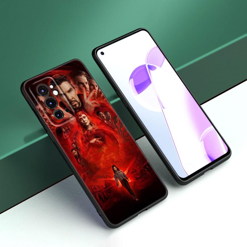 Scarlet Witch Black Silicone Phone Case For OnePlus 9R 10R 11R 12R ACE 2 Pro 2V 3V Nord CE 2 3 Lite 4 N10 N20 N30 SE 5G