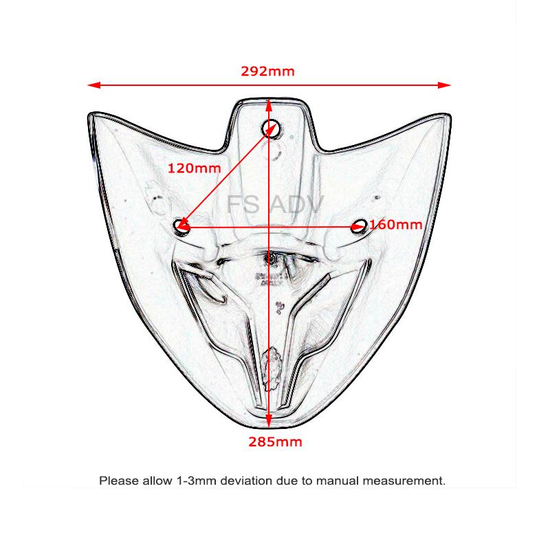 Tracer 700 Front Fender Mount Holder Wheel Cover Fairing Extension Fit For Yamaha Tracer 700 GT Tracer700 2016 2017