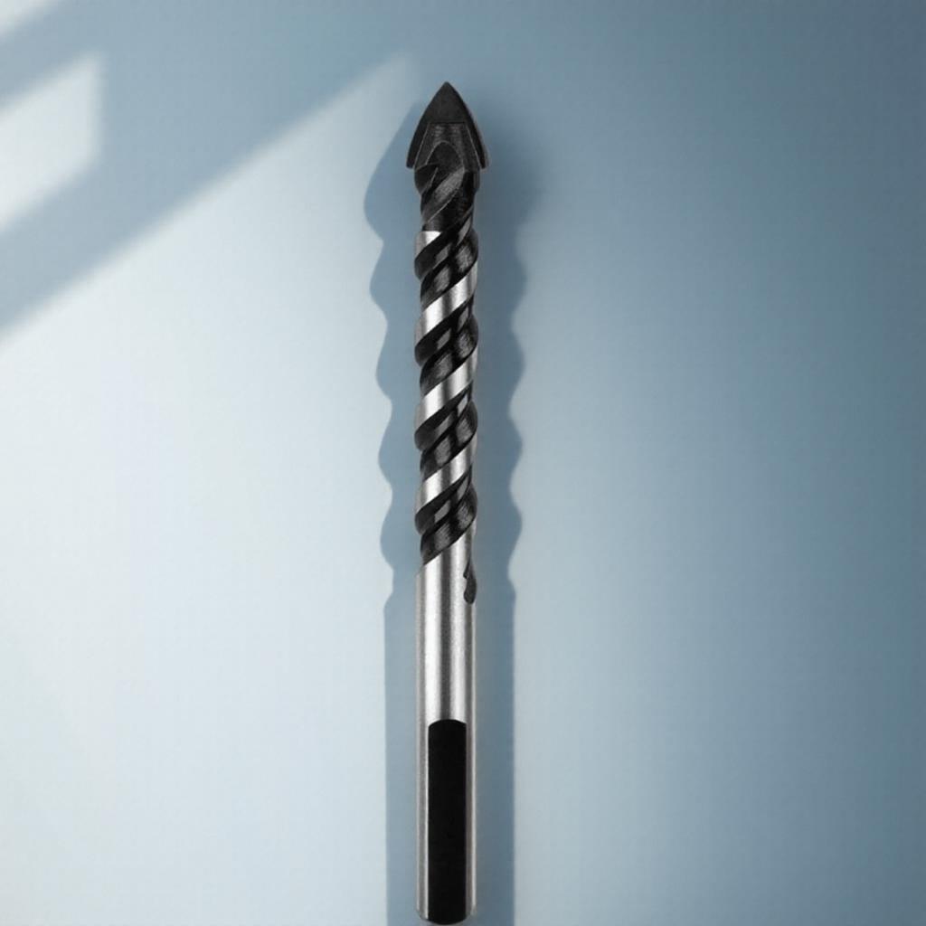 Multi Material Drill Bit 6 8 10 12mm with Alloy Tips for Wall Mirror Ceramic Tile Brick Concrete Walls
