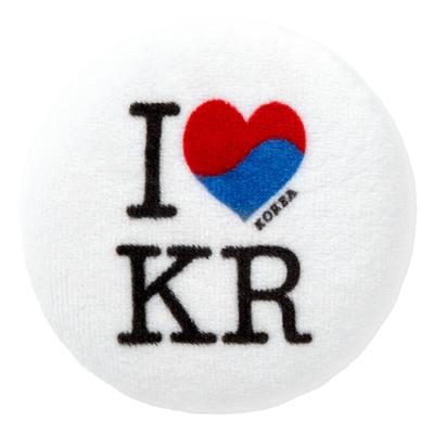 Artbox Fabric Badge “I Love Korea & Welcome To Korea” – Korean Souvenir Patches.