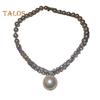Faux Pearl Necklace for Women Faux Pearl Rhinestone Beaded Chocker Bridesmaid Jewelry for Tea Party Wedding Decoration
