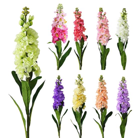 1 ks Lehká falešná květina proti vyblednutí Praktická rekvizita pro fotografování fialových větví