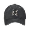 Lucky Luke the Daltons Comedy Unisex Baseball Cap Funny Cartoon Distressed Washed Hats Cap Fashion Outdoor Adjustable Sun Cap