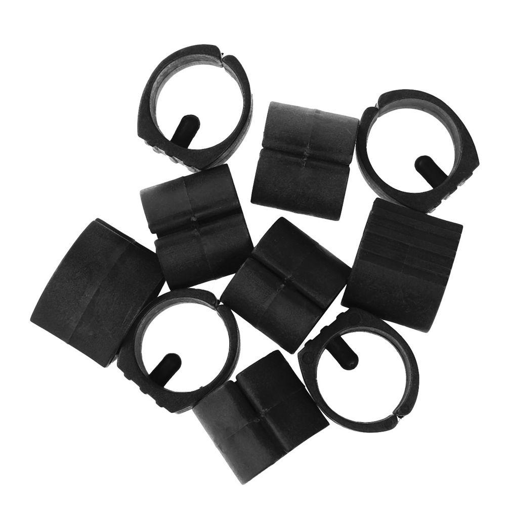 10pcs Bow Chair U Shape Plastic Tube Cover Chair Leg Pad Damper Stool Anti-Front Tilt Pipe Clamp Floor Protectors