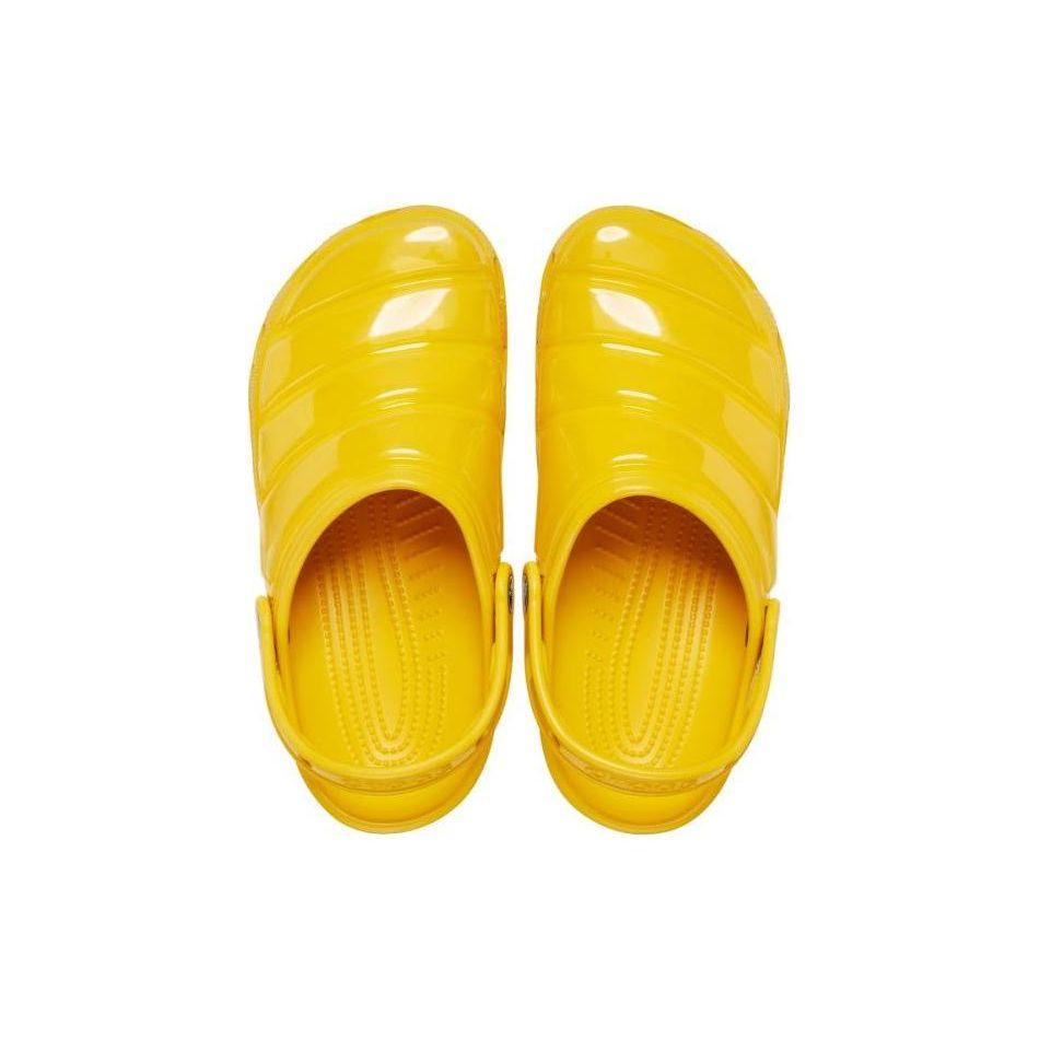 Crocs Classic Clog Casual Simple Puff Clog Beach Sandals Unisex Sandals Light-Yellow 206624-700