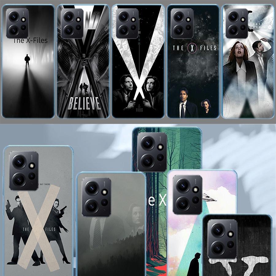 The X Files I Want to Believe Phone Case For Redmi Note 14 15 Pro 5G 13 12 Pro Plus 11 11T 11E 11S 10 Pro 10S 9 9S Cover Cell Cl