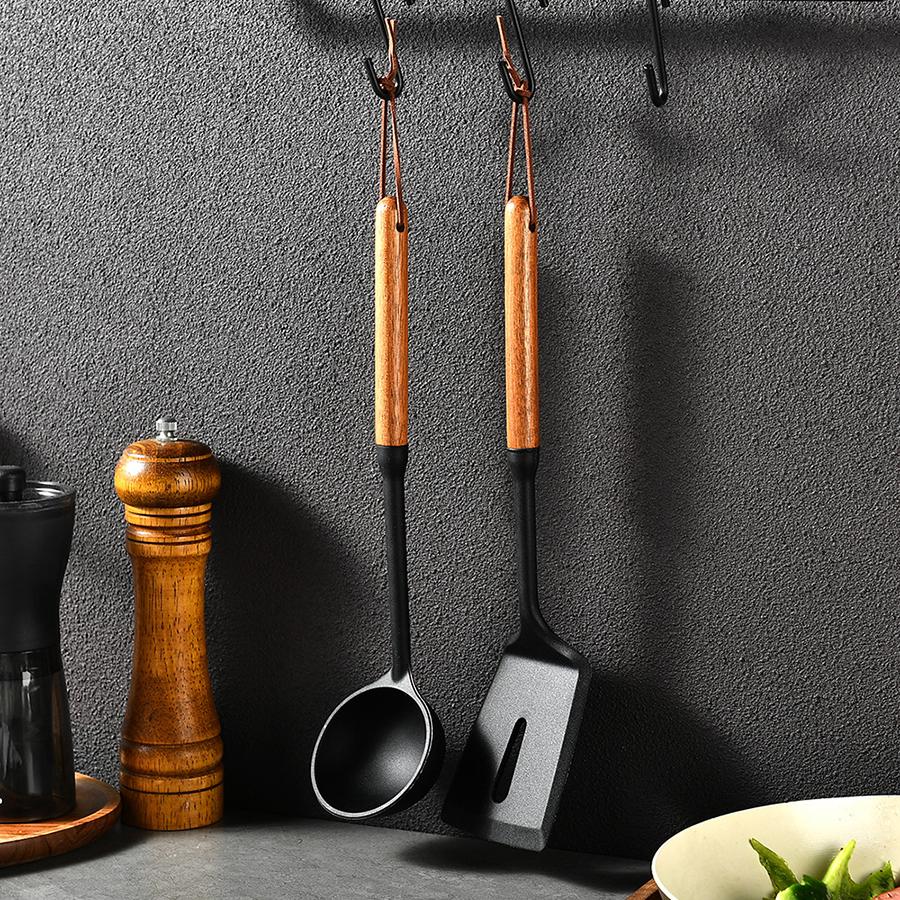 Silicone Cooking Utensils Silicone Shovel Soup Ladle for Baking Mixing Grilling Serving Food Silicone Kitchen Cookware Utensils