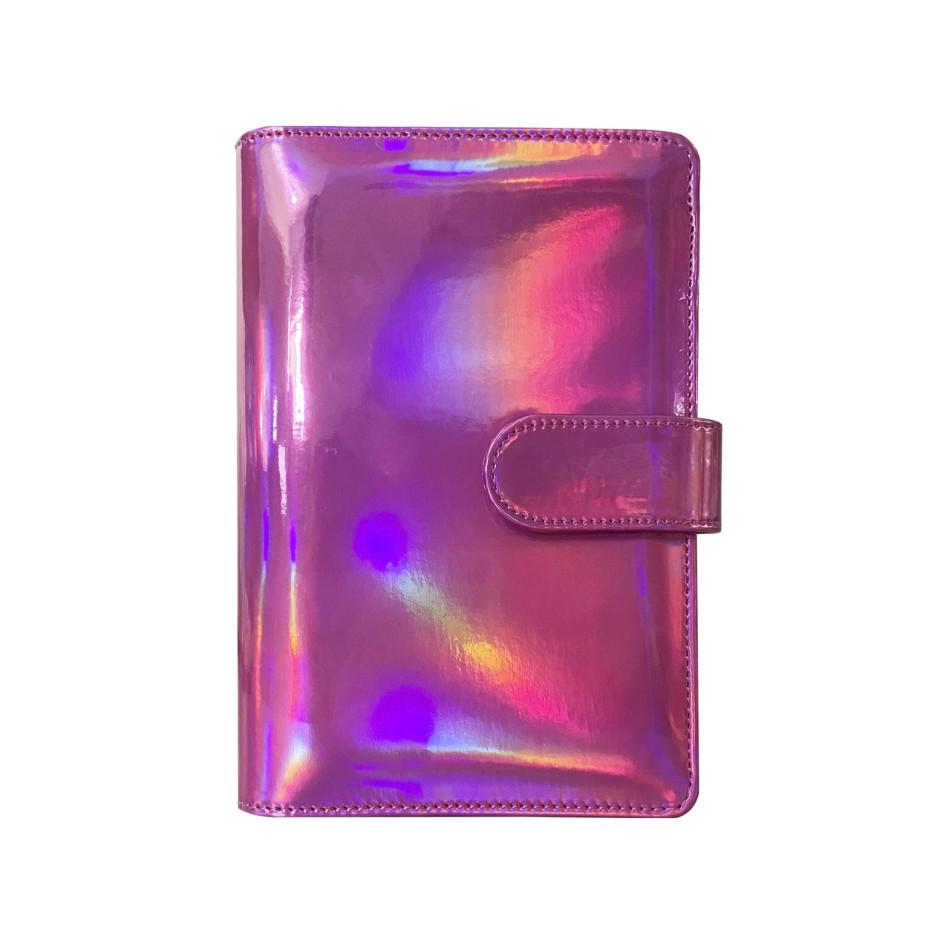 A6 Colorful Loose-Leaf PU Notebook & Budget Planner