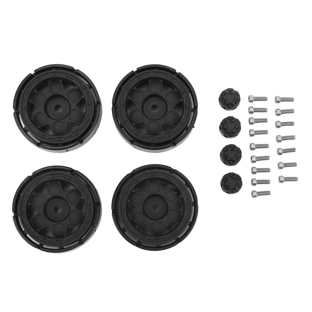 4Pcs For SCX24 Wheel Hubs 34x14mm Wear Resistant Plastic Light Weight Stable Easy Installation RC Crawler Wheel Hubs