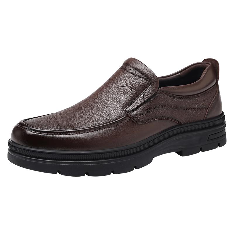 Red Dragonfly Men s Slip-on Leather Loafers 42