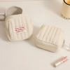 1 Pcs Korean Square Small Makeup Bags Student Small Earphones Zero Wallet Girl Portable Lipstick Storage Bags