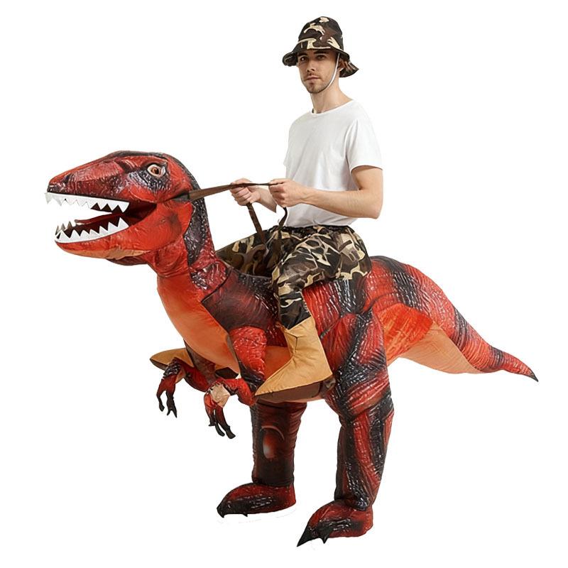 Adult Dinosaur Inflatable Halloween Costume -