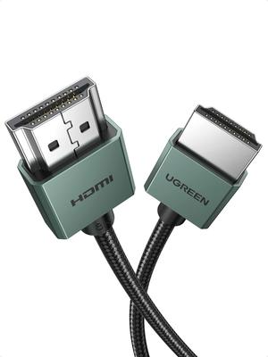 Ugreen HDMI-Kabel 10K 8K Ultrafeines HDMI-Kabel Slim 2m Ultra High Speed 48 Gbit/s Dynamisches HDR HDCP eARC 3D Ethernet-kompatibel Leicht zu verwalten Xbox Series