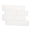 Abziehen und Aufkleben Wandfliesen Spritzschutz Aufkleber Faux Keramik Panel für Schlafzimmer