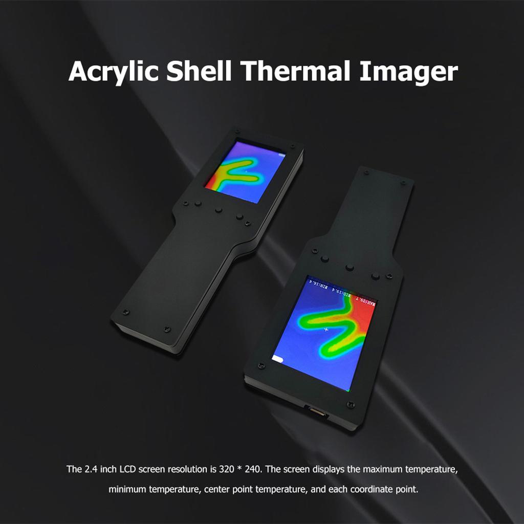 Infrared Thermal Imaging Camera with 2.4in Color Display Screen -40℃~300℃ Temperature Range for Underfloor Heating System