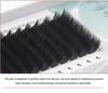 0.20 Single Grafted Eyelashes - Wind-Blown Air Flat Hair, Soft Matte Imitation Mink with Double Thick Hair Tips (Mixed)