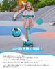 RideVOLO Kick Scooter for Height LED Perfect for Girls and Birthday Kids 3-Stage Adjustment, Light-Up Wheels, Lightweight, Boys, Gift/Present