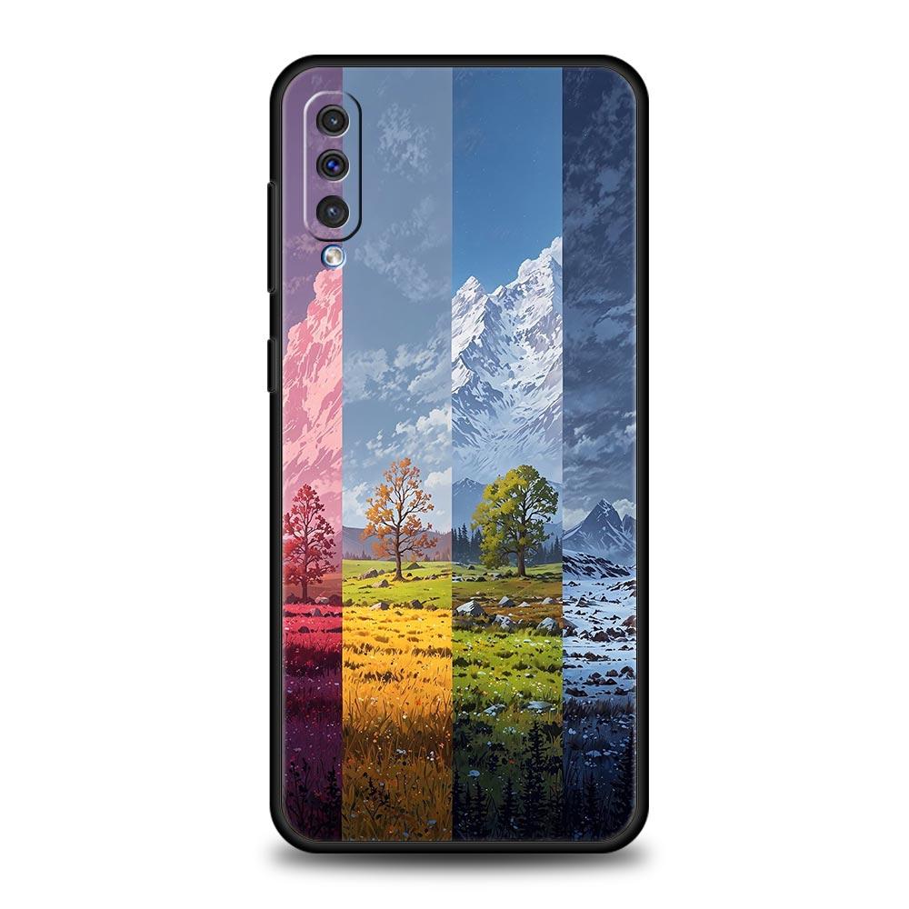 

Красивый Чехол с изображением Лесного Дерева для Samsung A26 A36 A56 A54 A52 A50 A70 A40 A12 A14 A16 A22 A24 A42 A34 A32 5G A06 5G Samsung A54 5G