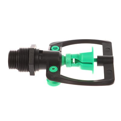 Middle Distance Automatic 360-Degree Rotating Sprinkler 1/2" To 3/4" Male Thread Farm Garden Park Lawn Greenhouse Plastic Nozzle
