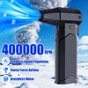 Brushless Violent Fan Blowing Snow 400000RPM Electric Air Duster Type-C Charging B006 Portable 3 Outlet Nozzles Turbo Jet Fan