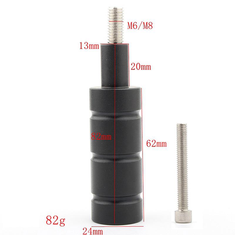 2pcs Motorcycle LED Headlight Fog Light Mounting Bracket Post Support Base Mount Bike Sport Tail Light Spotlight Bracket