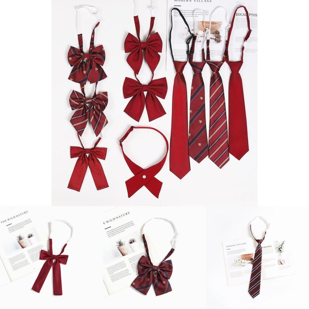 Silk Kids Tie With Striped Pattern For Graduation And School Events