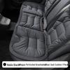Luxury Nappa Leather Non-Slip Car Seat Cushions for Five-Seater - Thickened Design for Front and Rear Seats