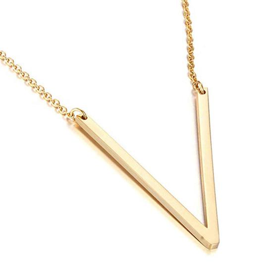 Women 26 English Letter Pendant Chain Necklace Choker Party Jewelry Gift