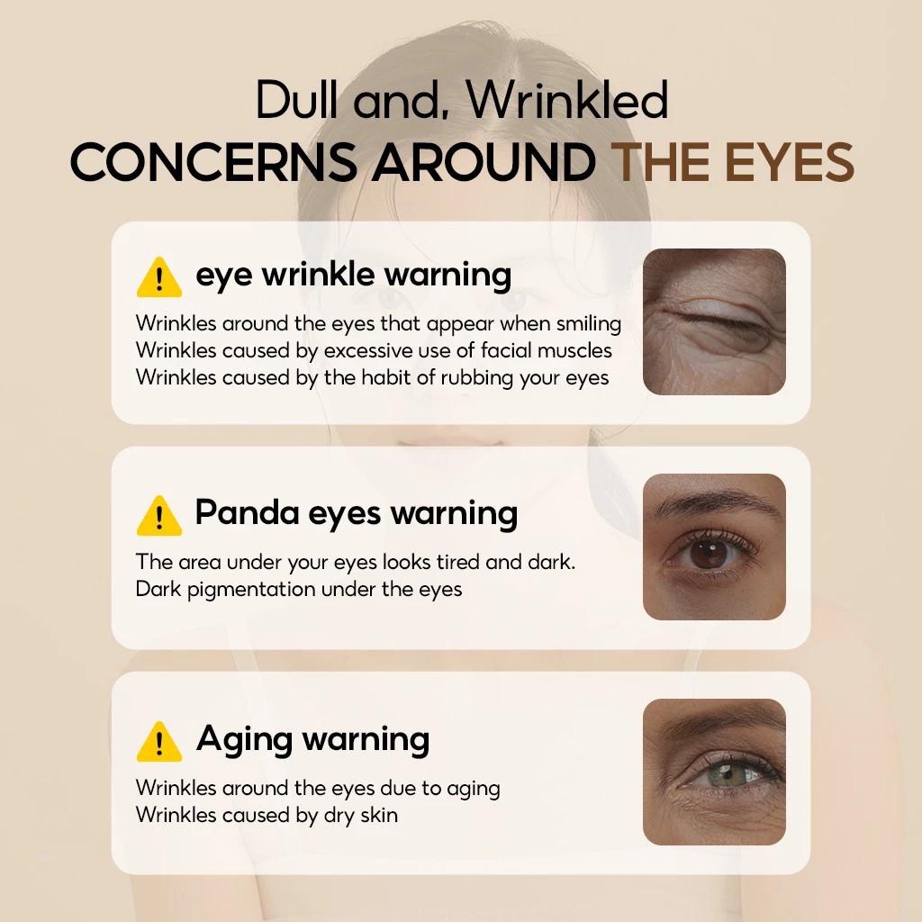 Eye Care Pulse Massager Air Pressure Vibration Light Airbag Heat Hot Compress Eye Mask Relieve Dry Eye Fatigue Massage Device
