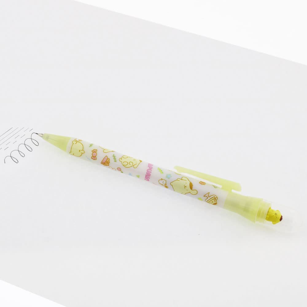 Sunstar Stationery Sanrio Mechanical Spinning Dome S4481038 Pencil, Pen, Pompompurin,