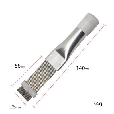 Stainless Steel Fin Comb The Actual Improve Cooling Efficiency Ease Of Use Durable Stainless Steel Efficient Cleaning Dust Brush